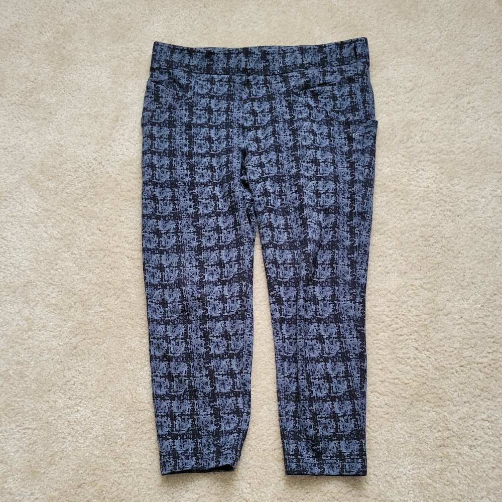 BETABRAND Journey Shibori crop skinny yoga pants multi pockets Large